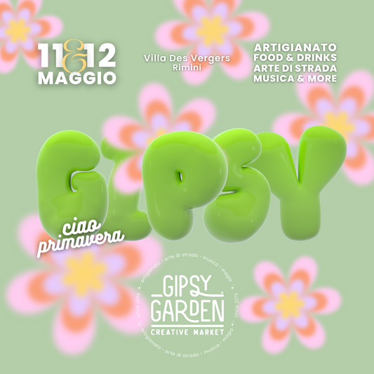 11 - 12 May in Rimini : Gipsy Garden Creative Market
