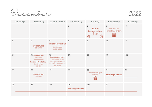 December events