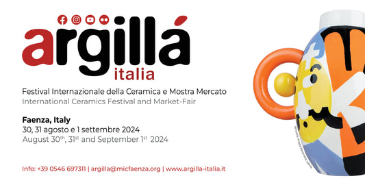 Join Me at Argillà 2024: A Celebration of Ceramics in Faenza