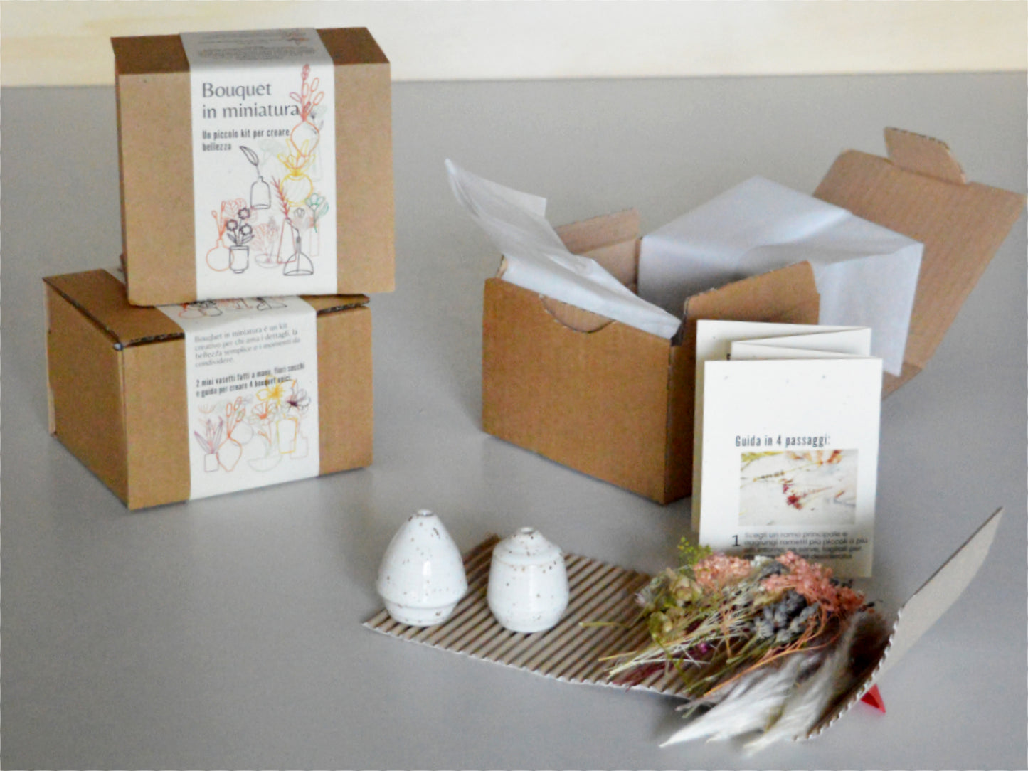 Bouquet in Miniatura – Kit Creativo