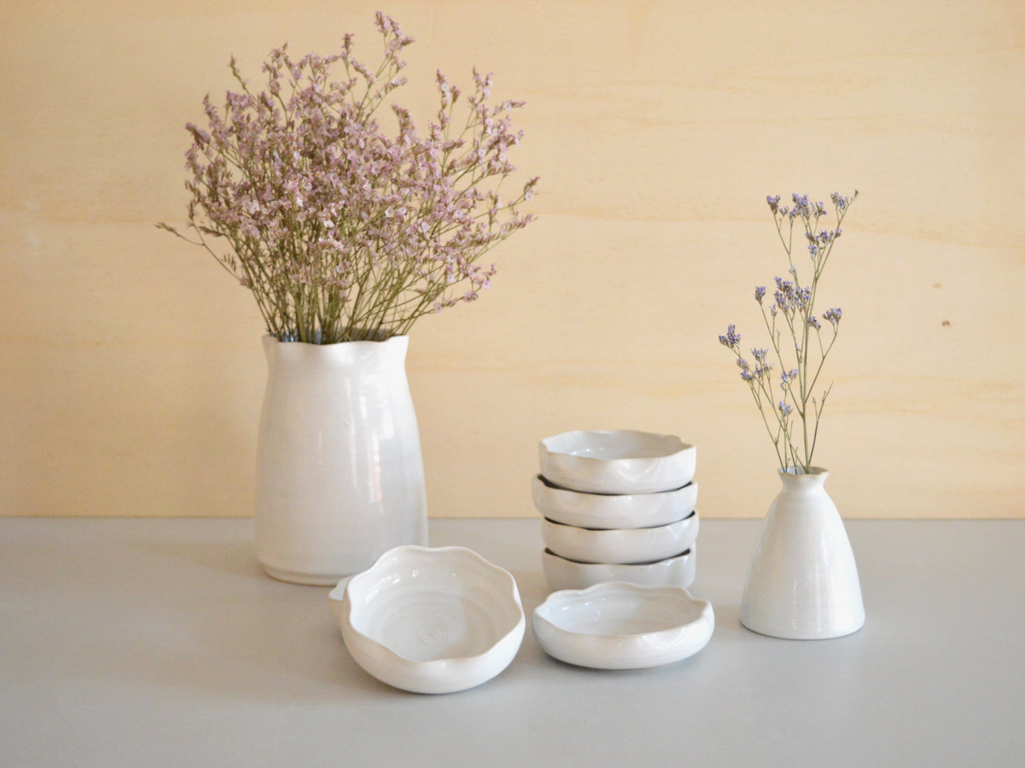 FIORE Ceramic Decorative Vase Handmade in Italy