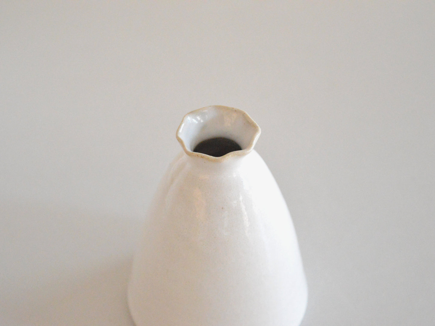 FIORE Ceramic Decorative small Vase Handmade in Italy