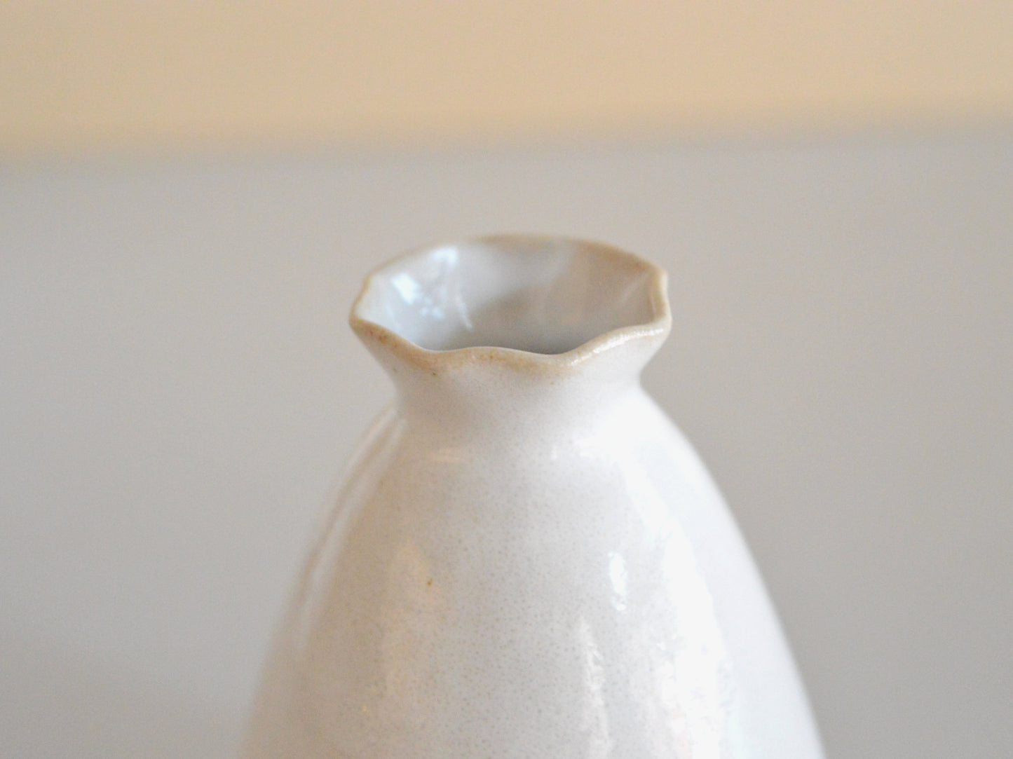 FIORE Ceramic Decorative small Vase Handmade in Italy