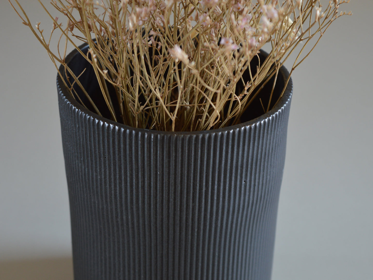 MILLERIGHE Stoneware Large BLACK Vase