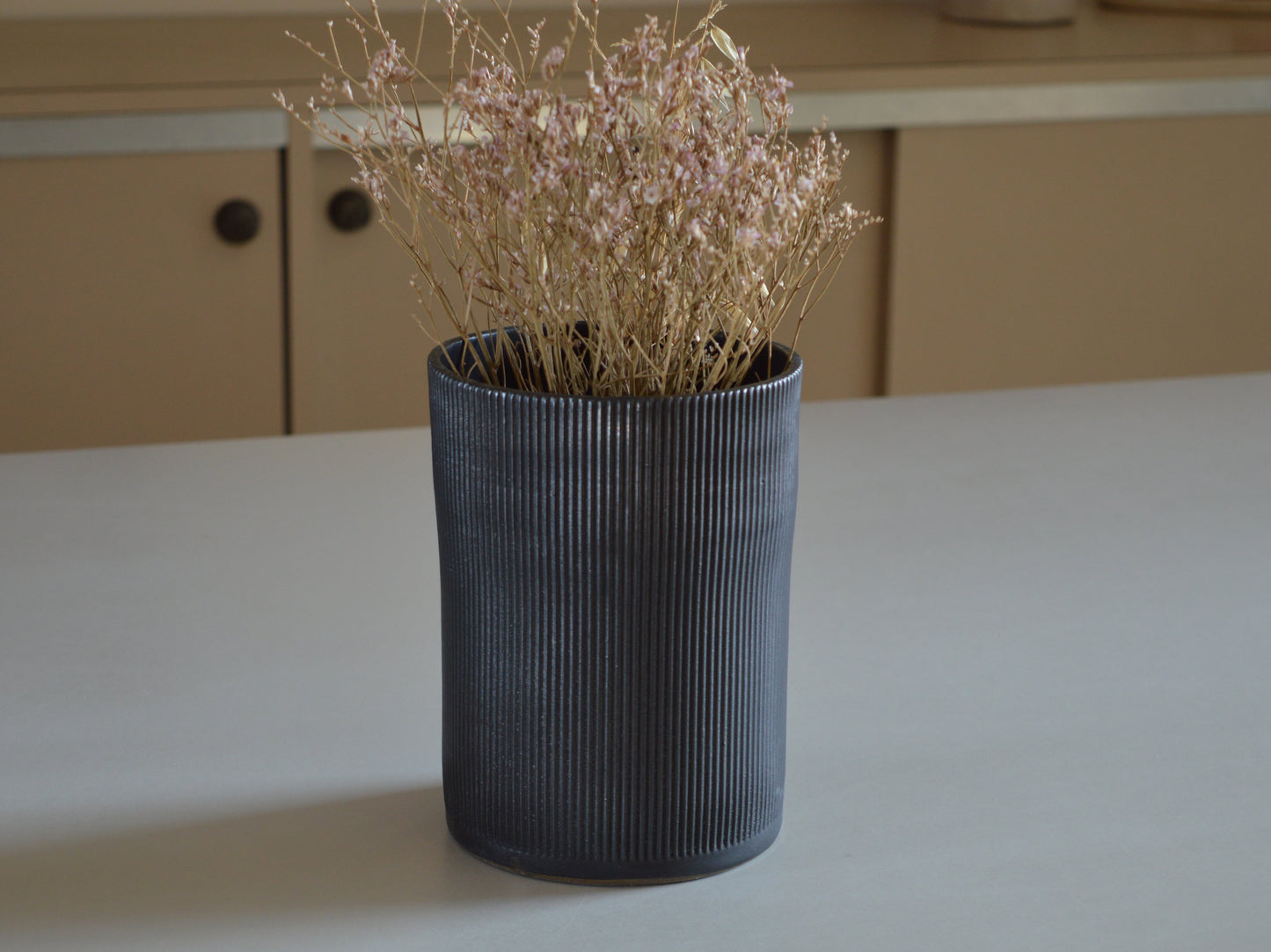 MILLERIGHE Stoneware Large BLACK Vase