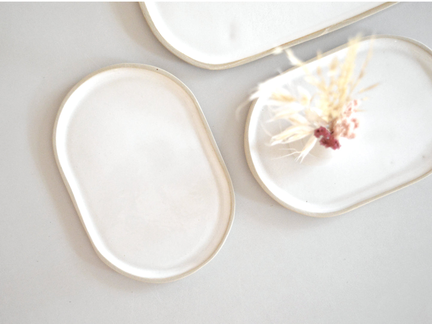 NUDE Stoneware Small Oval Tray