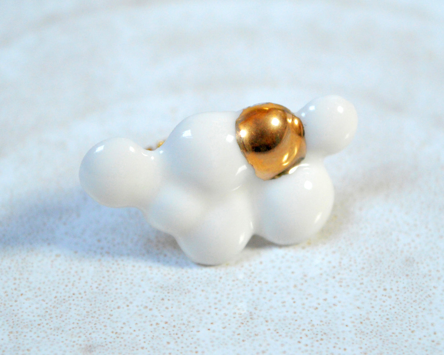 CLOUDS porcelain ring