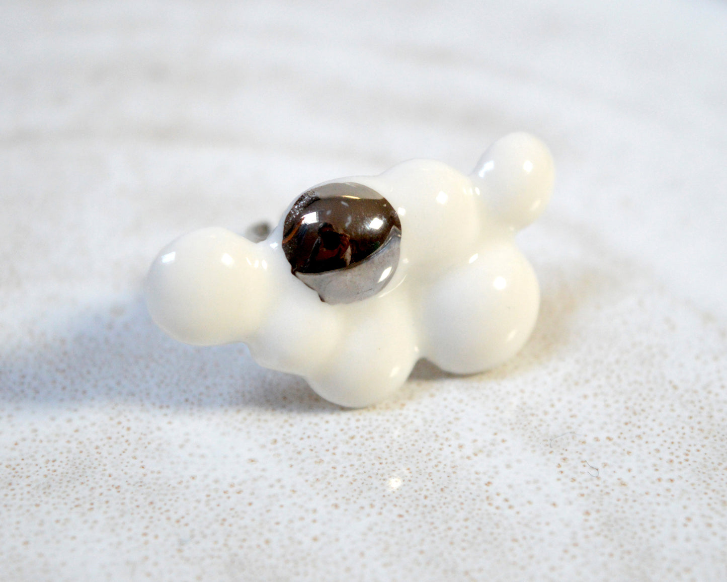 CLOUDS porcelain ring