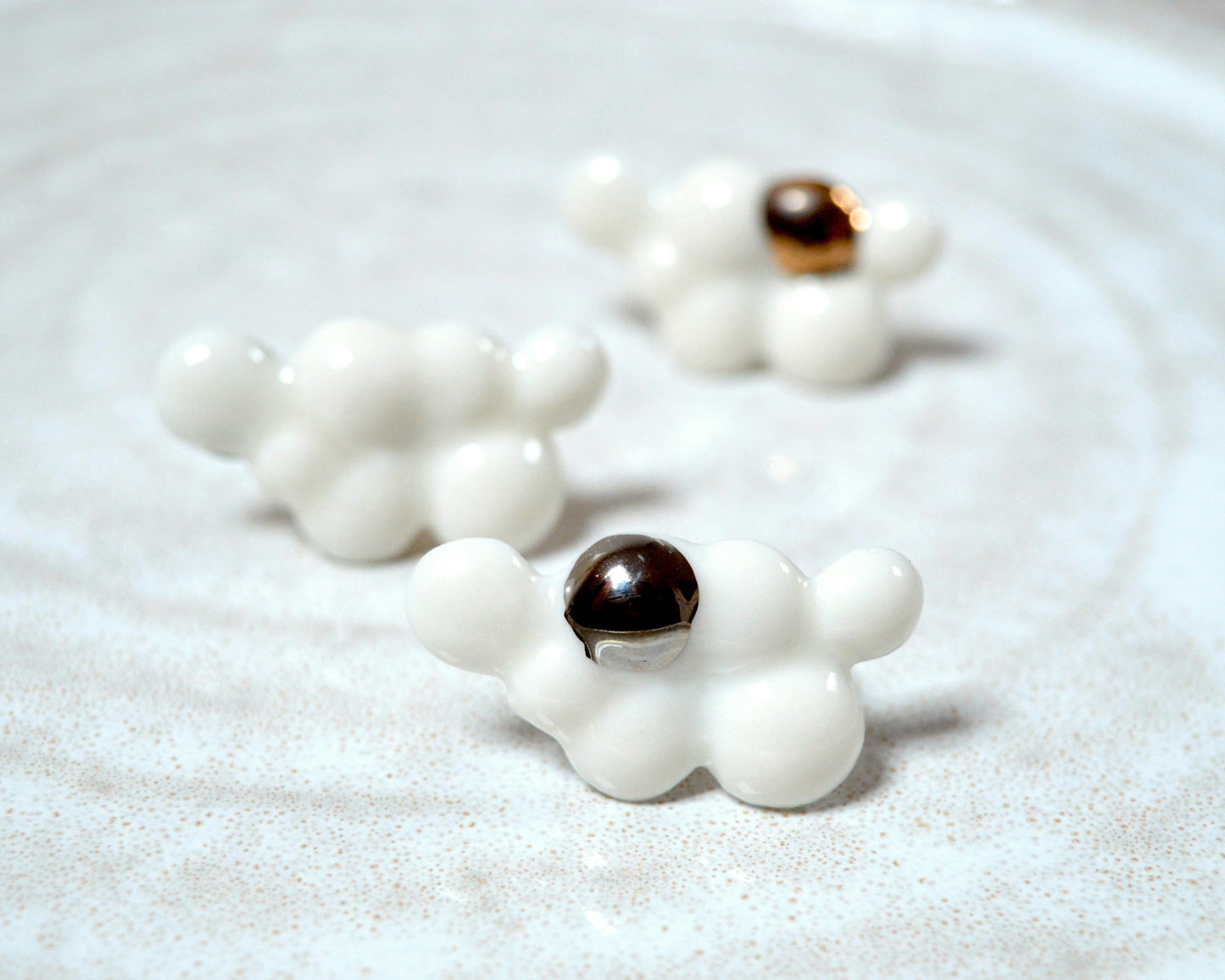 CLOUDS porcelain ring