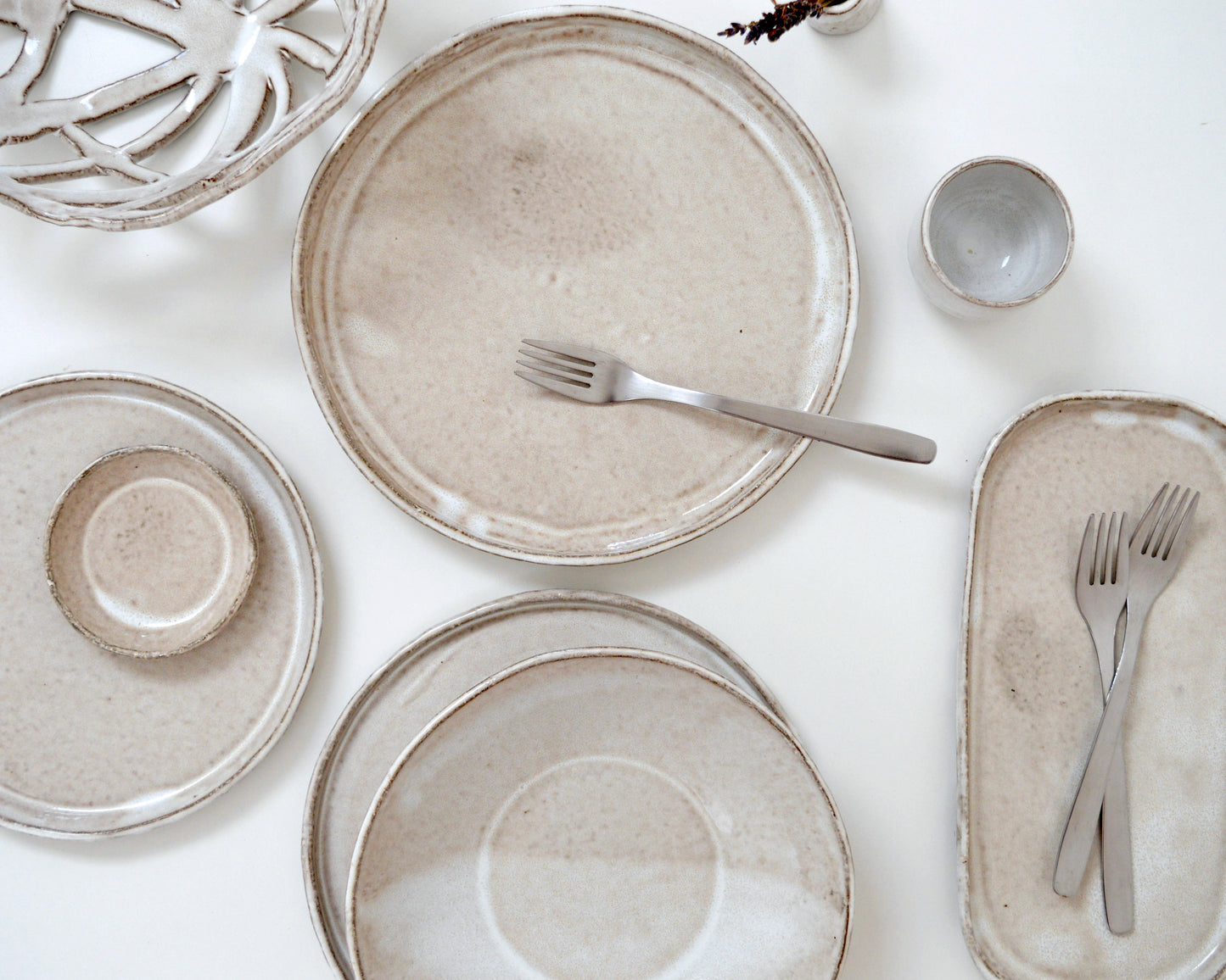 LUNAR Vassoio in grès