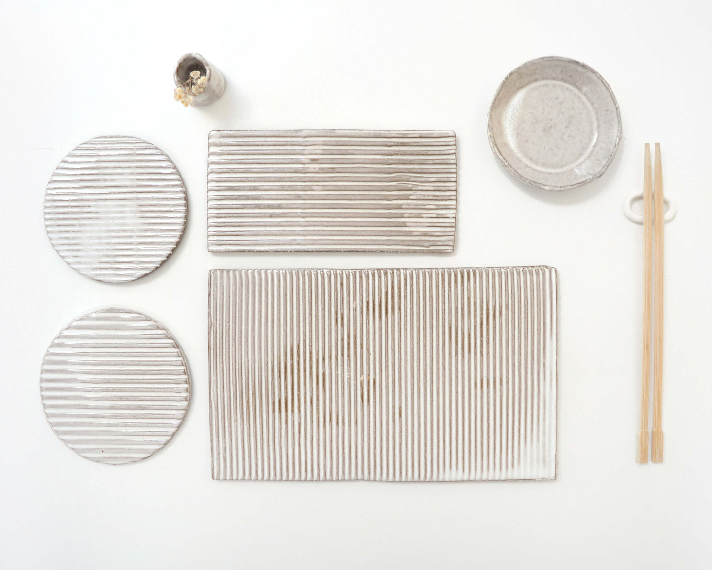 MILLERIGHE - MAKISU Round Sushi Plate
