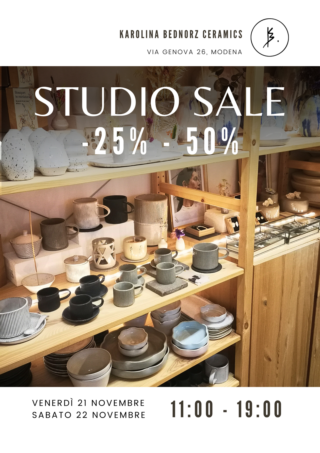 STUDIO SALE 2025