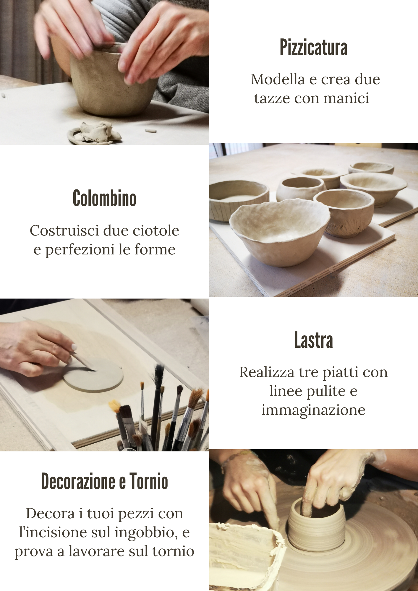 Basic 4-Week Course: Ceramics for the Table MAY