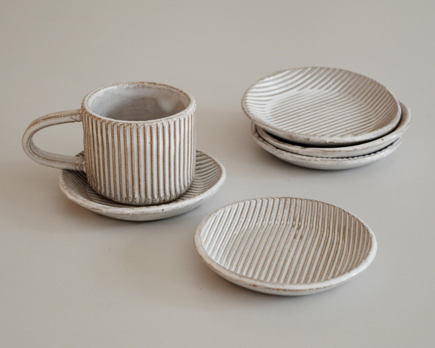 MILLERIGHE Stoneware Little plate / Espresso saucer