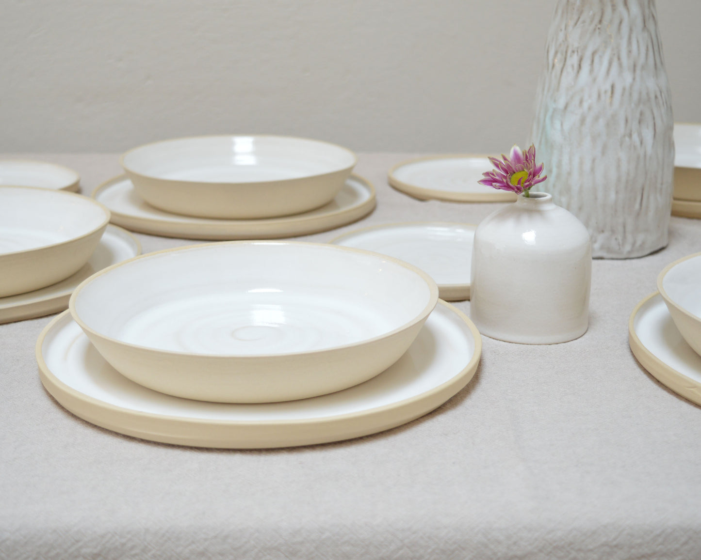 NUDE Stoneware Tableware Set for Two