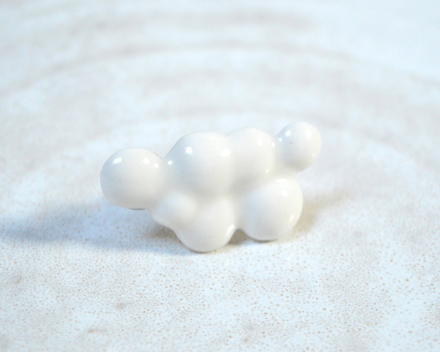 CLOUDS porcelain ring