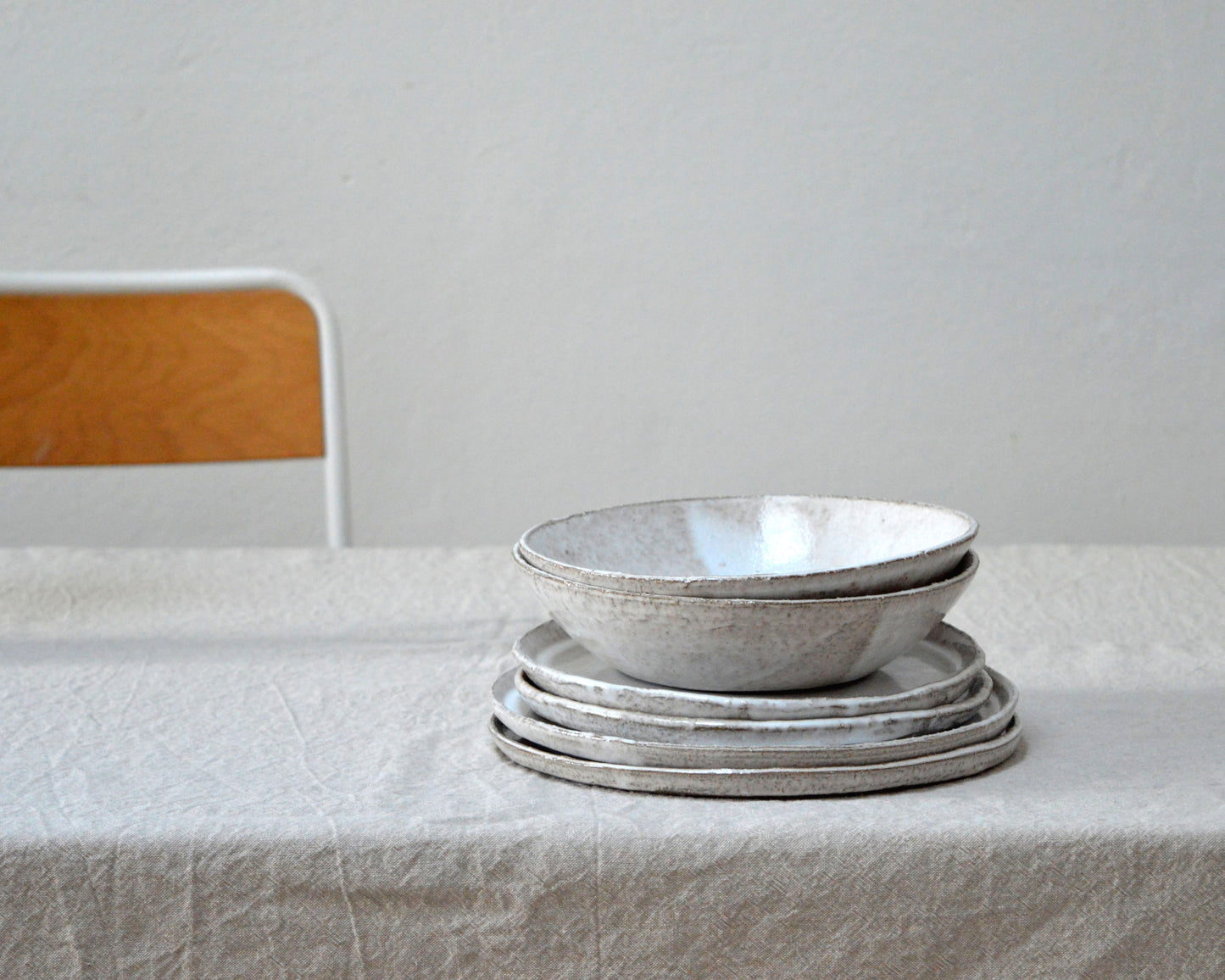 LUNAR Stoneware Tableware Set for Two